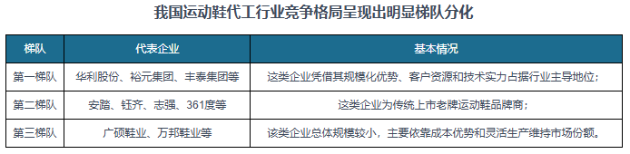 究与发展前景预测报告（2024-2031年）新利体育注册入口中国运动鞋代工行业现状深度研(图5)