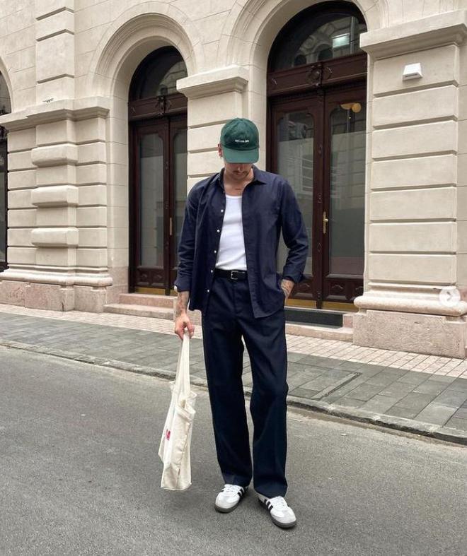 鞋”潮流的选择这些搭配是很好的模板新利体育luck18“西裤+运动(图4)